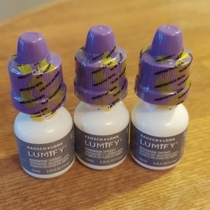 Bausch lomb Lumify Eye Drops 7.5ml lot of 3 bottles.